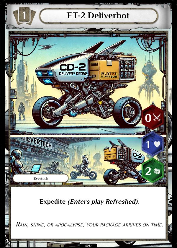 Evertech sample card 1