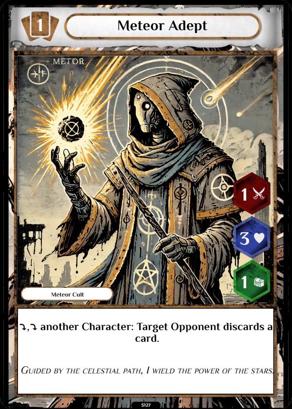 Cultist sample card 2